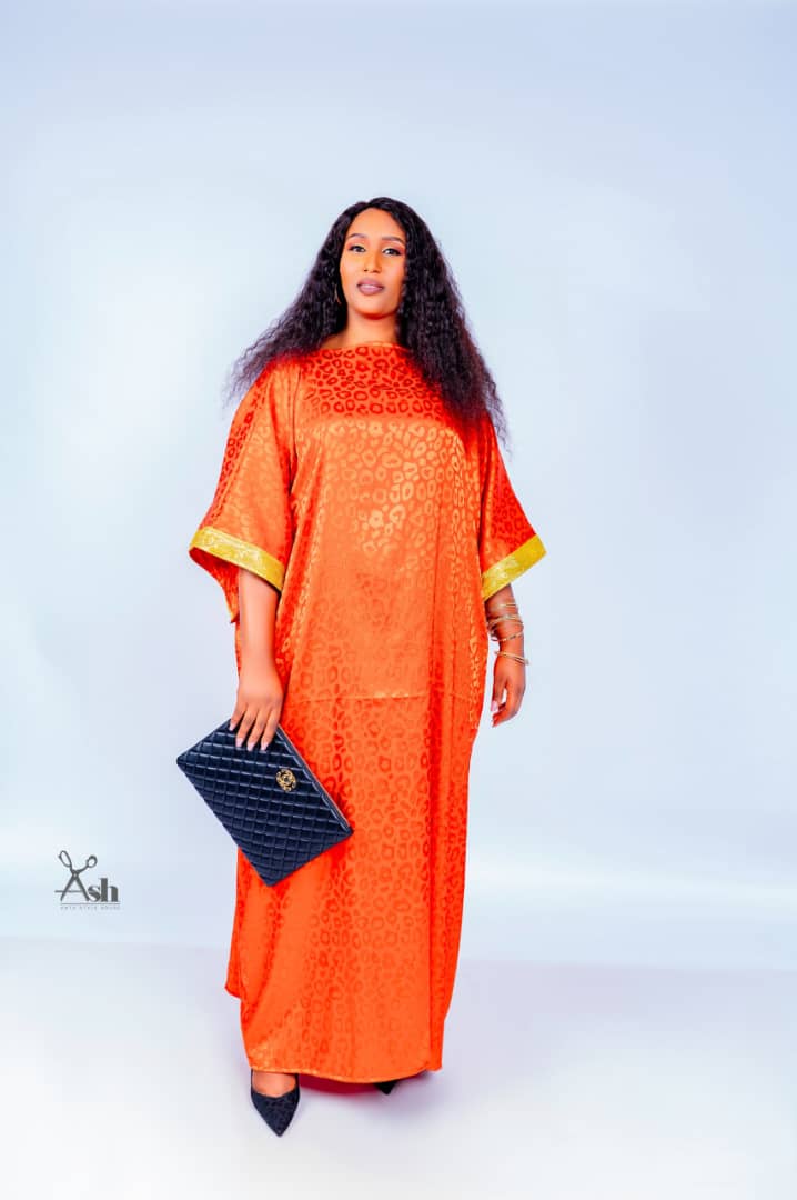 Amber Leopard Kaftan