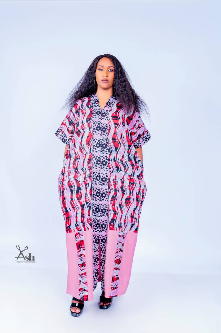 Coral Bloom Kaftan