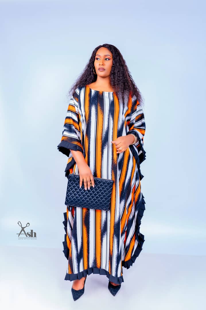 Sunset Stripe Boubou